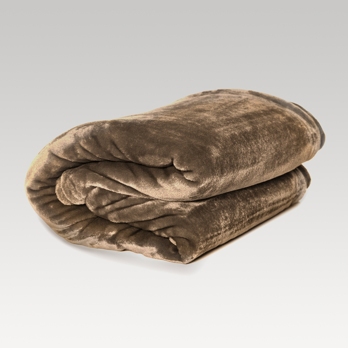 Image of Dreamticket Coral Fleece Blanket Walnut - Cot Size