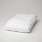 Image of Diamonds Premier Towelling - White