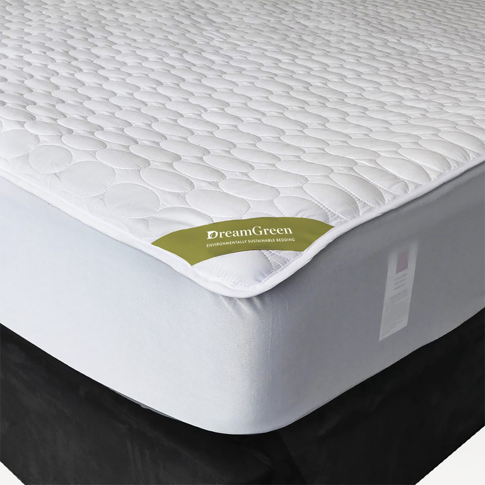 Image of DreamGreen Quilted Mattress Protector - Fitted