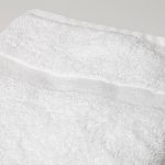 Image of Weavers Monarch Towelling - White