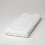 Image of Weavers Monarch Towelling - White