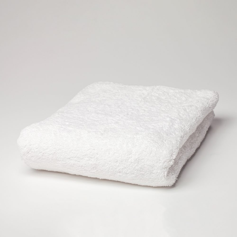 Image of Weavers Cardiff Towelling - White