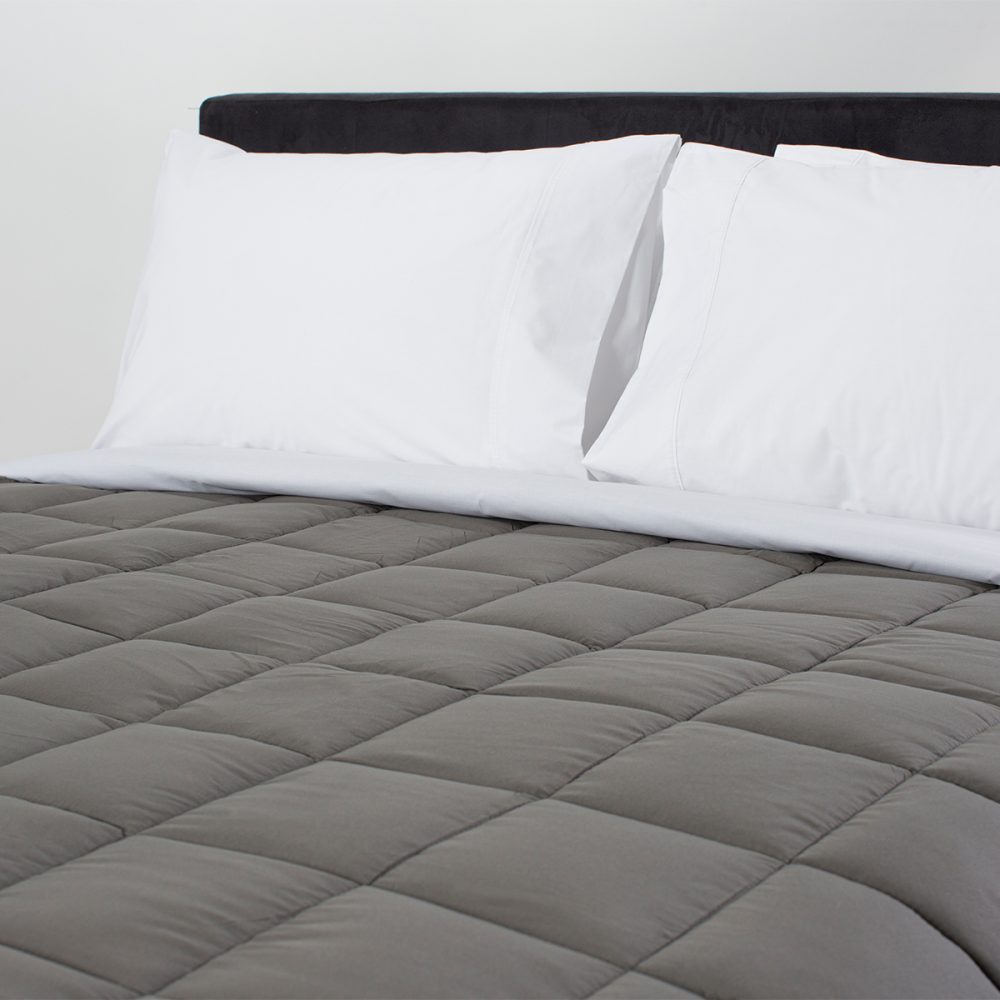 Image of DreamGreen Snug Quilt - Charcoal