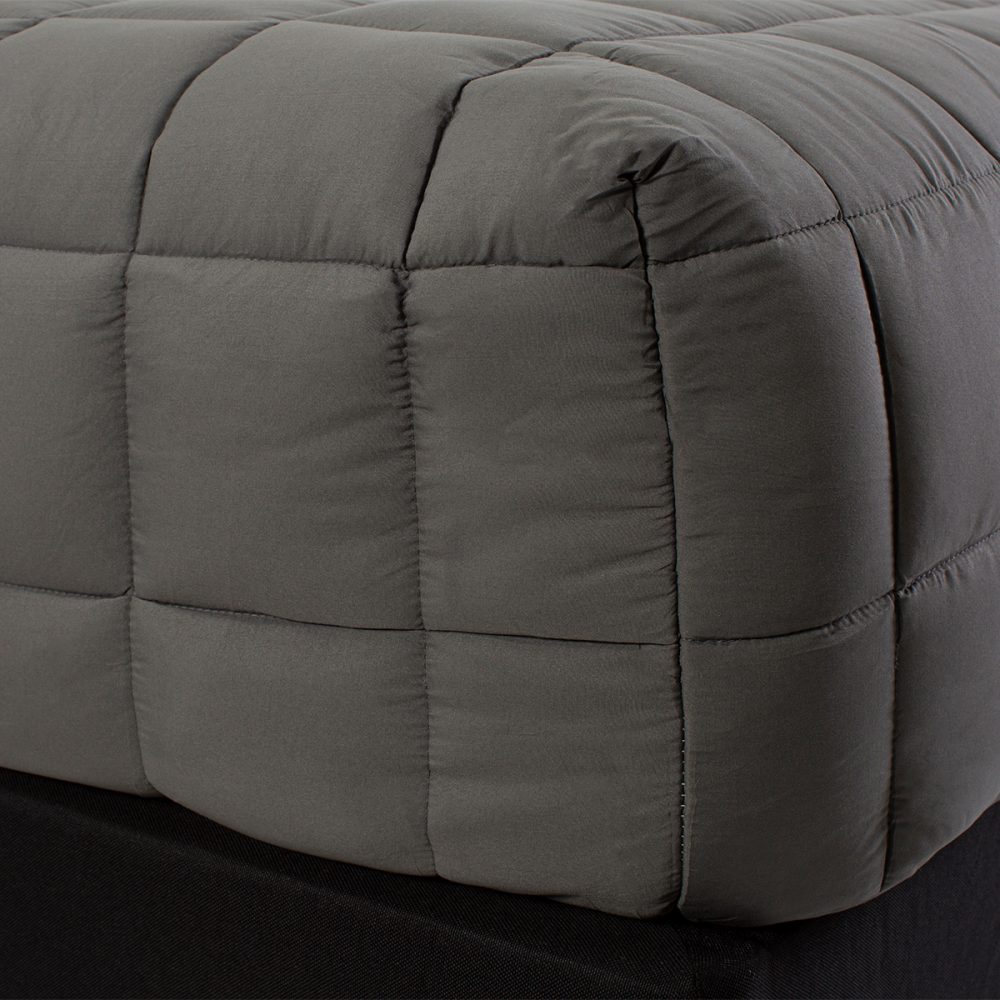 Image of DreamGreen Snug Quilt - Charcoal