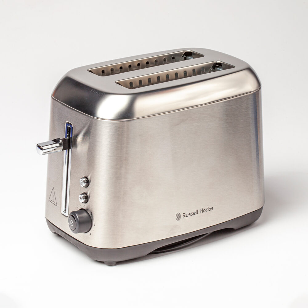 Image of Russell Hobbs Toaster 2 Slice Brushed S/S 850 Watts