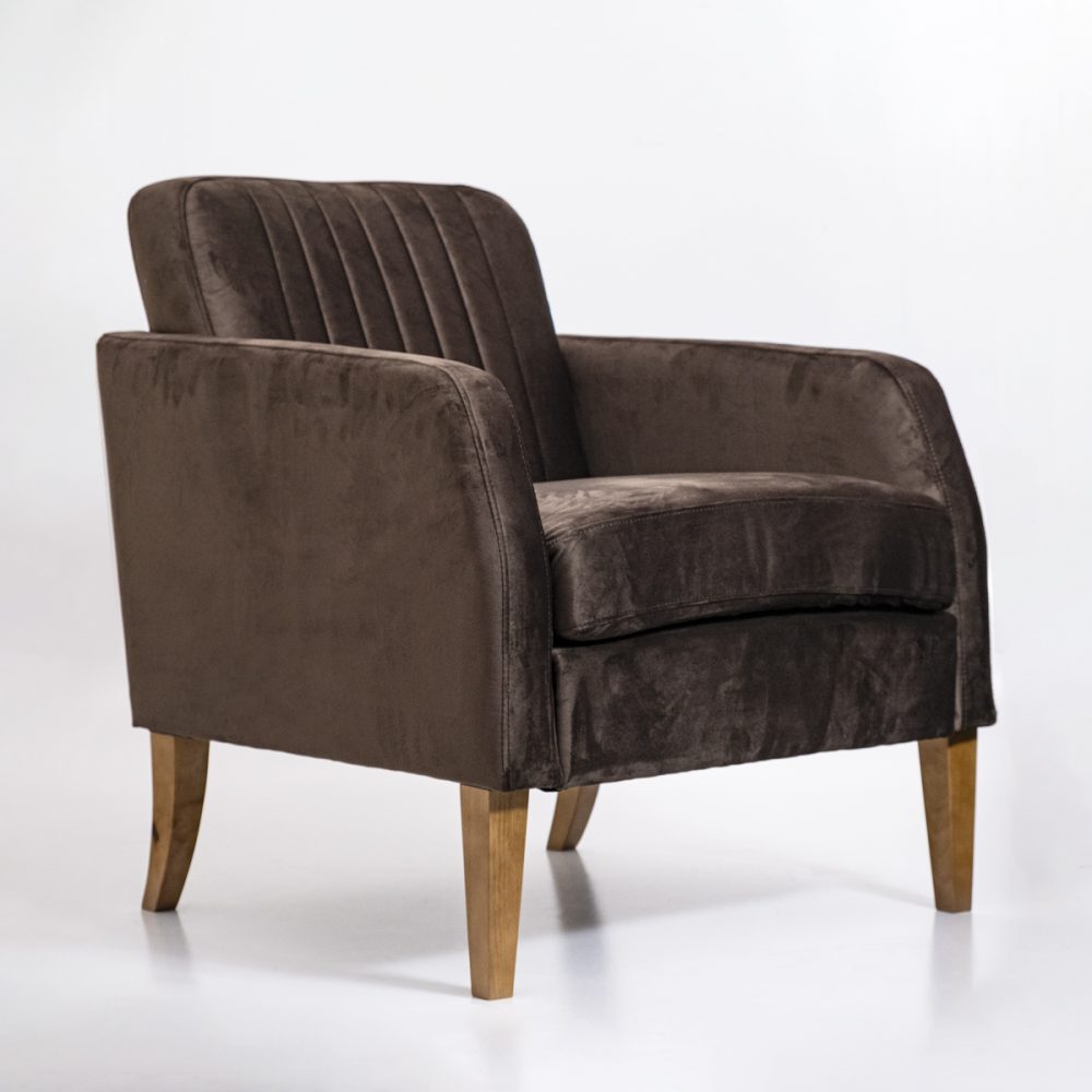 Image of Makers Batten Chair - Chocolate