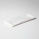 Image of Serve Cotton Rose Damask Napkin White