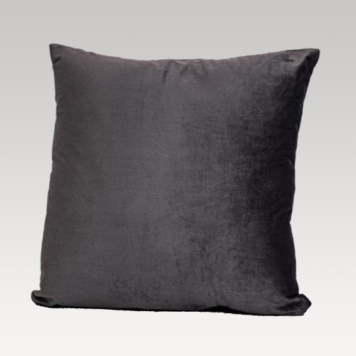 DreamGreen Verve Velvet Cushion Cover Pewter - Square