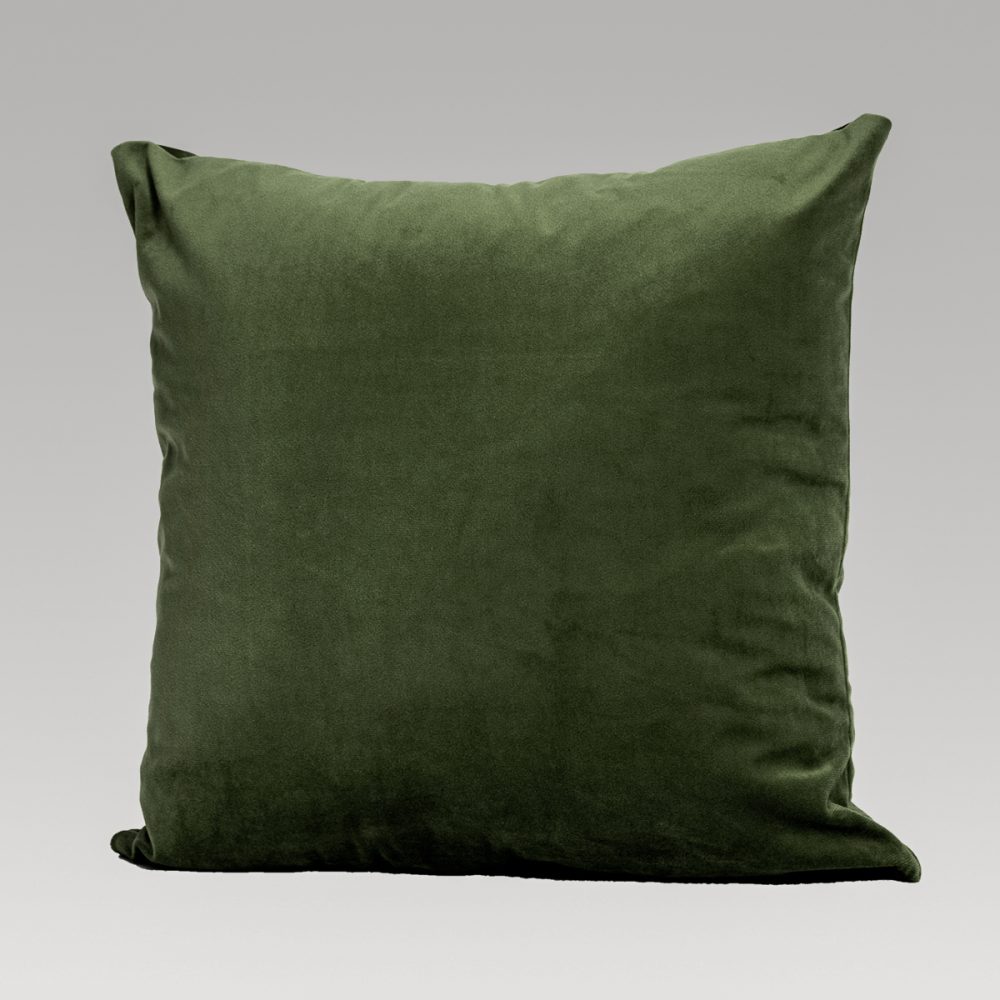 Image of DreamGreen Verve Velvet Cushion Cover Fern - Square