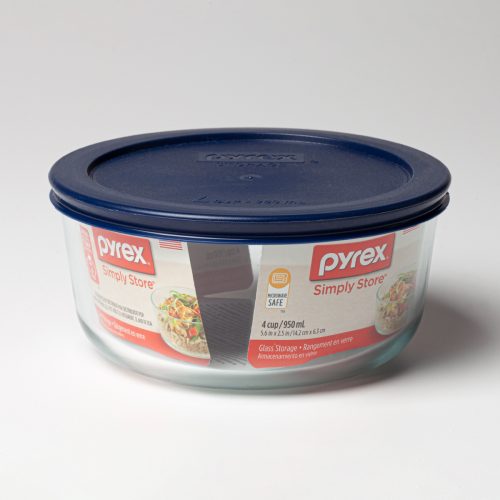Pyrex Round Bowl with Lid - 470ml