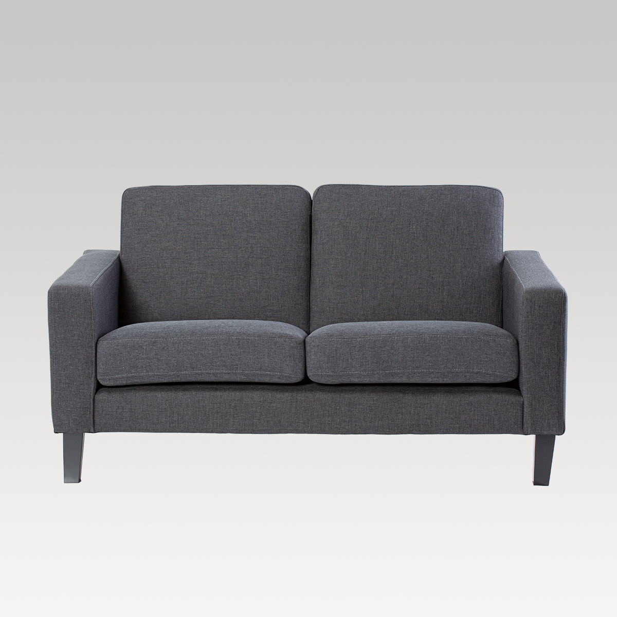 Image of Makers Fenix Fabric 3 Seater Sofa - Charcoal