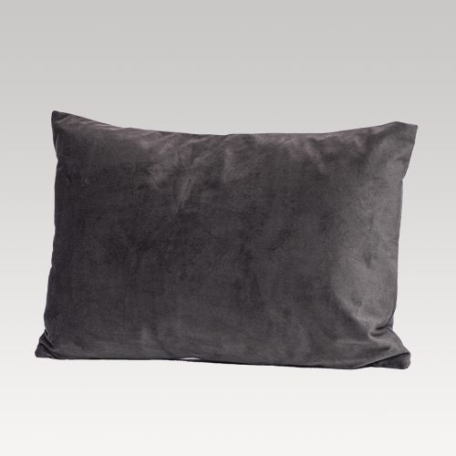 DreamGreen Verve Velvet Cushion Cover Pewter - Oblong
