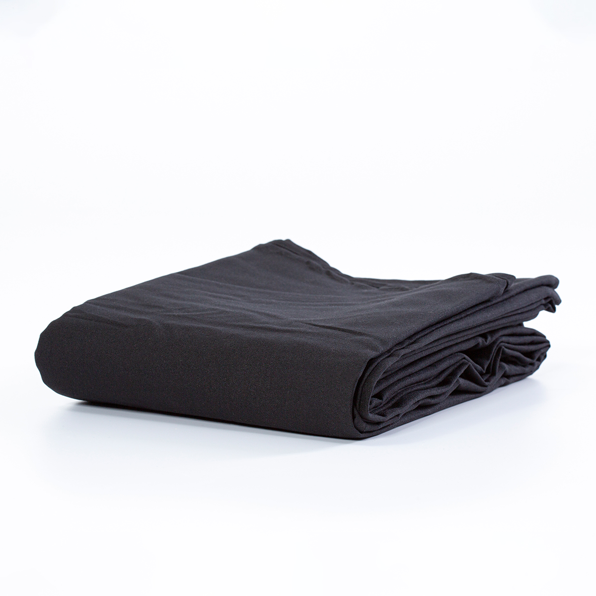 Image of Serve Caress Tablecloths Round - Black