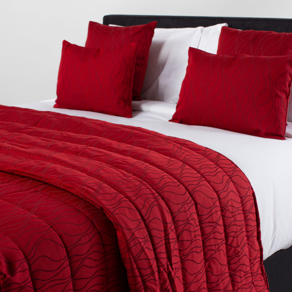 Image of DreamTicket Residence Cushion Cover Ruby - Oblong