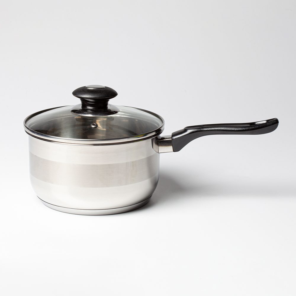 Image of Stainless Steel Saucepan - 18cm