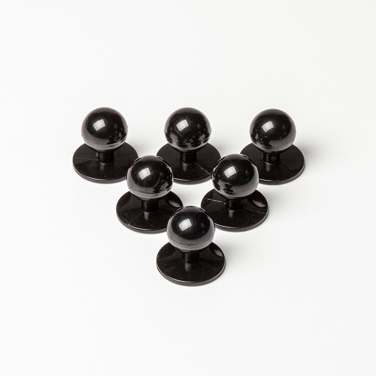 Image of Serve Chef Buttons - Black x 100