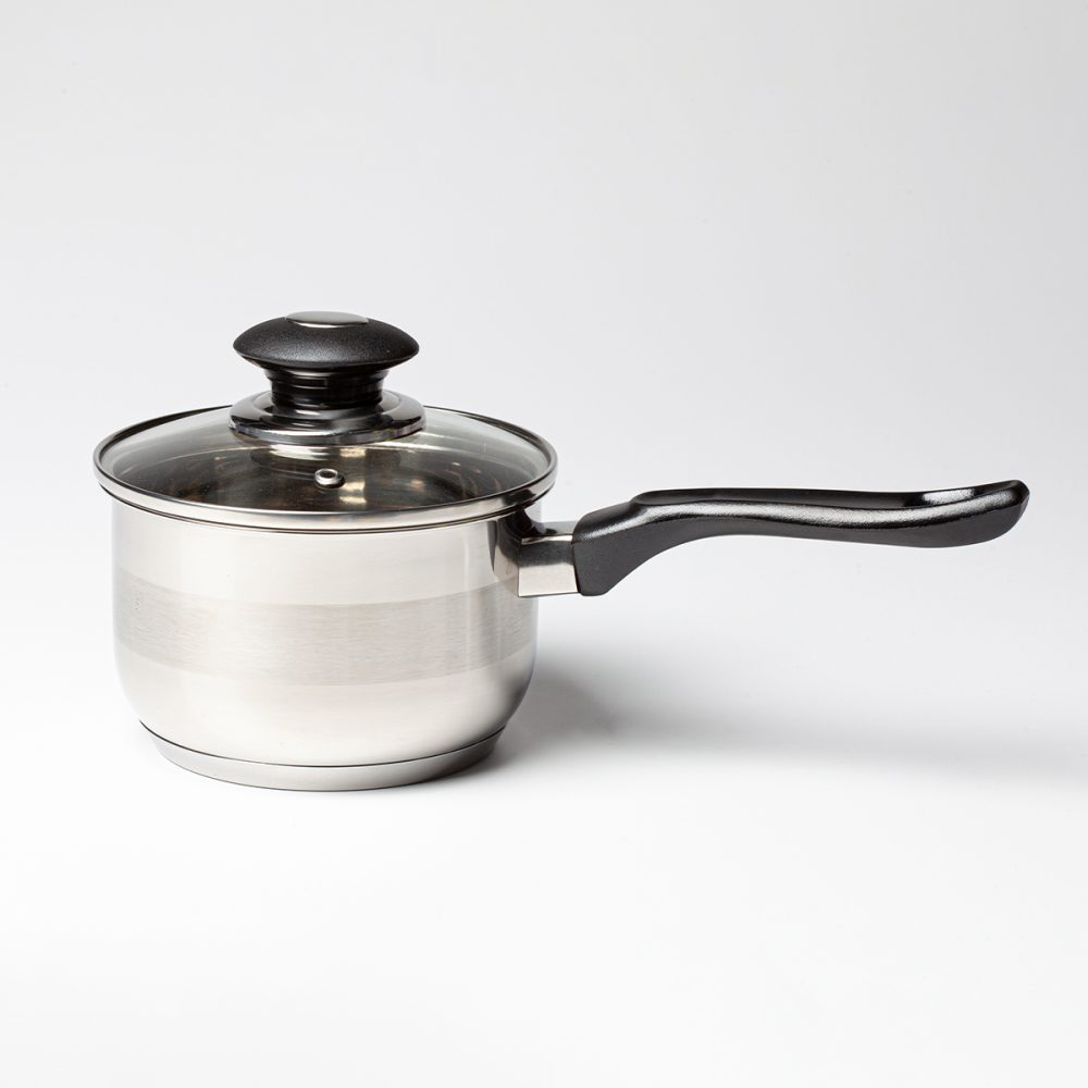 Image of Cutler 3pce Stainless Steel Saucepan Set