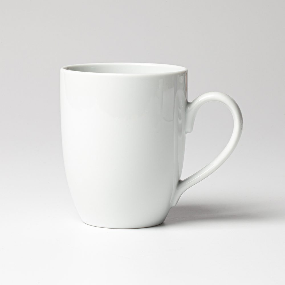 Image of Royal Porcelain Curve Taper Coffee Mug - 370ml