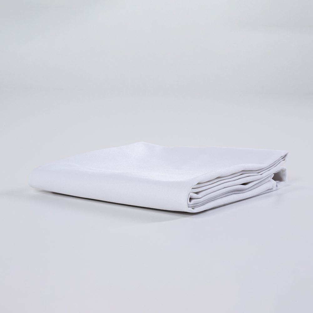 Image of Serve Caress 180 Wide Tablecloth - White