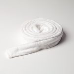 Image of Belt for Weavers Velour Bath Robe - White