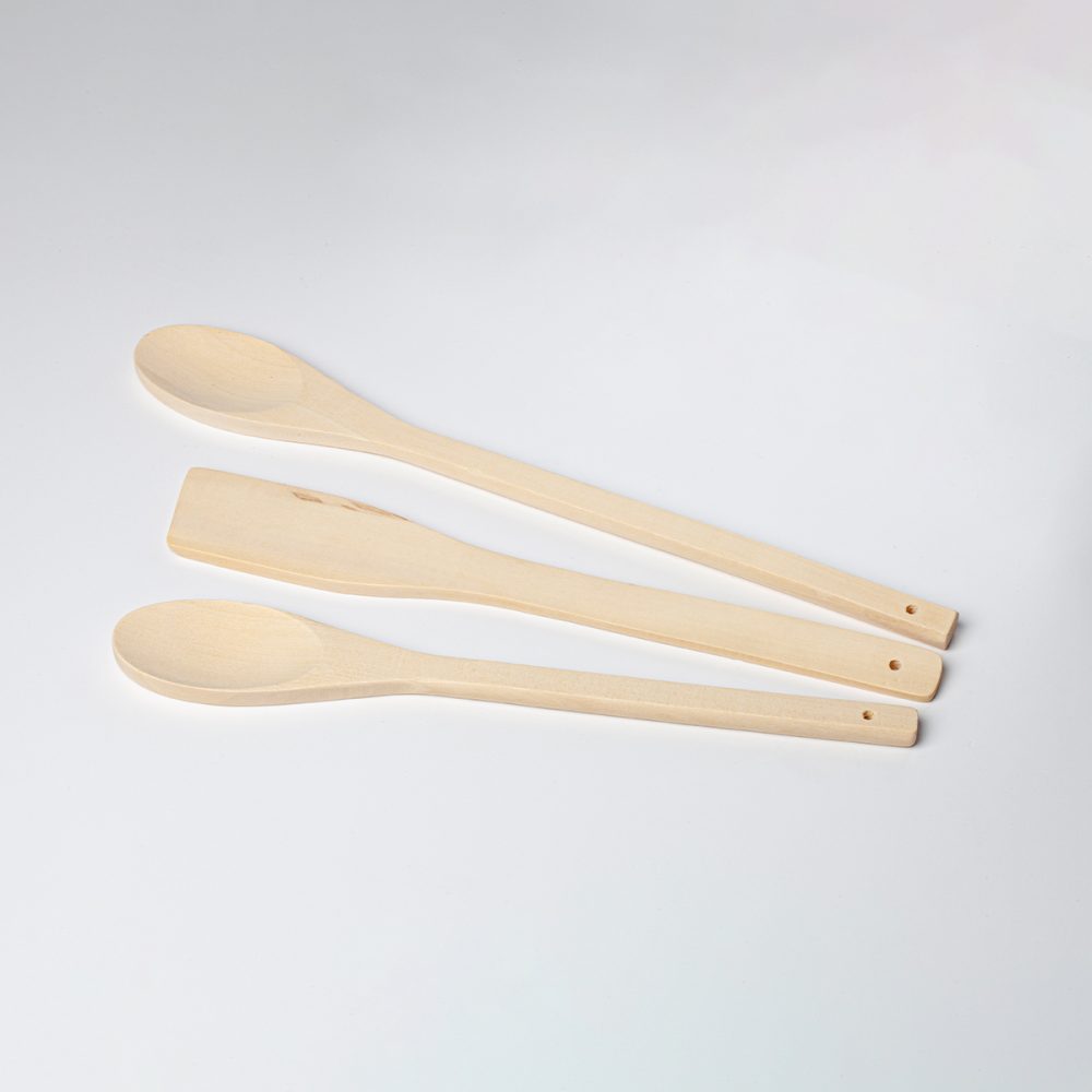 Image of 3pce Wooden Spoon Set