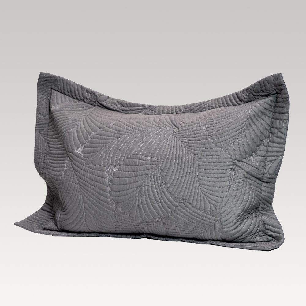 Image of DreamGreen Amora Pillowsham - Charcoal