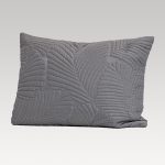 Image of DreamGreen Amora Cushion Cover Charcoal - Oblong