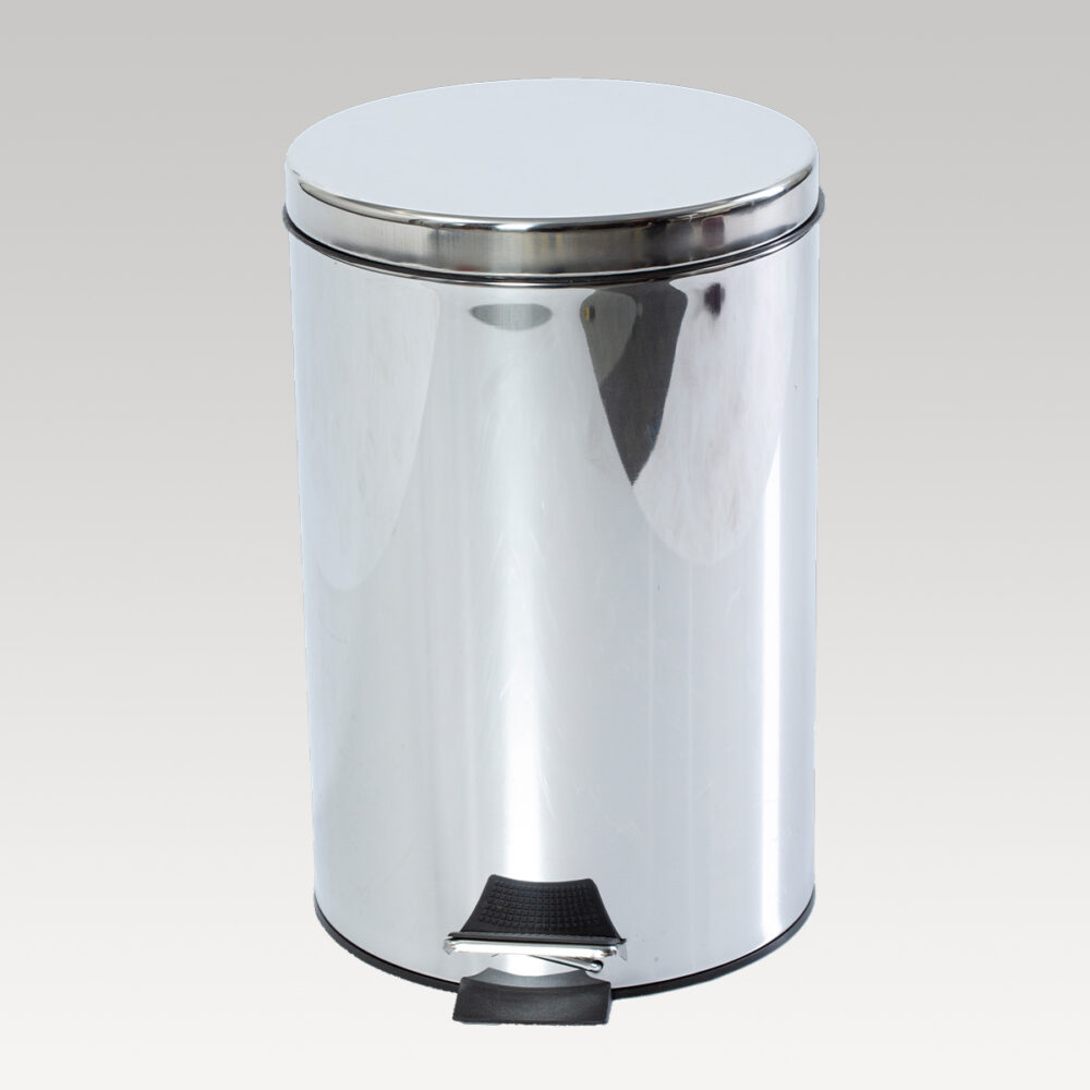 Image of Stainless Steel Rubbish Bin - 12L
