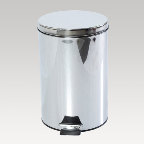 Stainless Steel Rubbish Bin - 12L