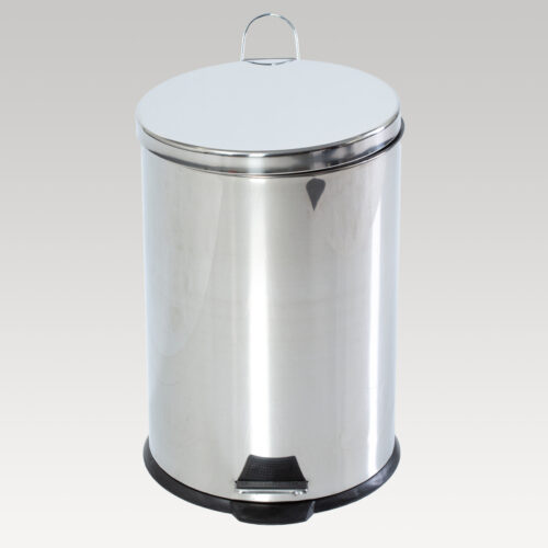 Stainless Steel Rubbish Bin - 20L