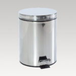 Image of Stainless Steel Rubbish Bin - 5L