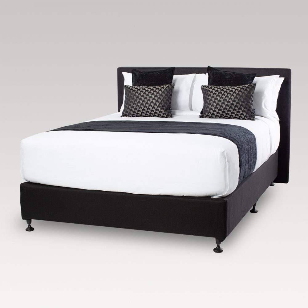 Image of DreamTicket Oxford Bed Runner - Black Sand