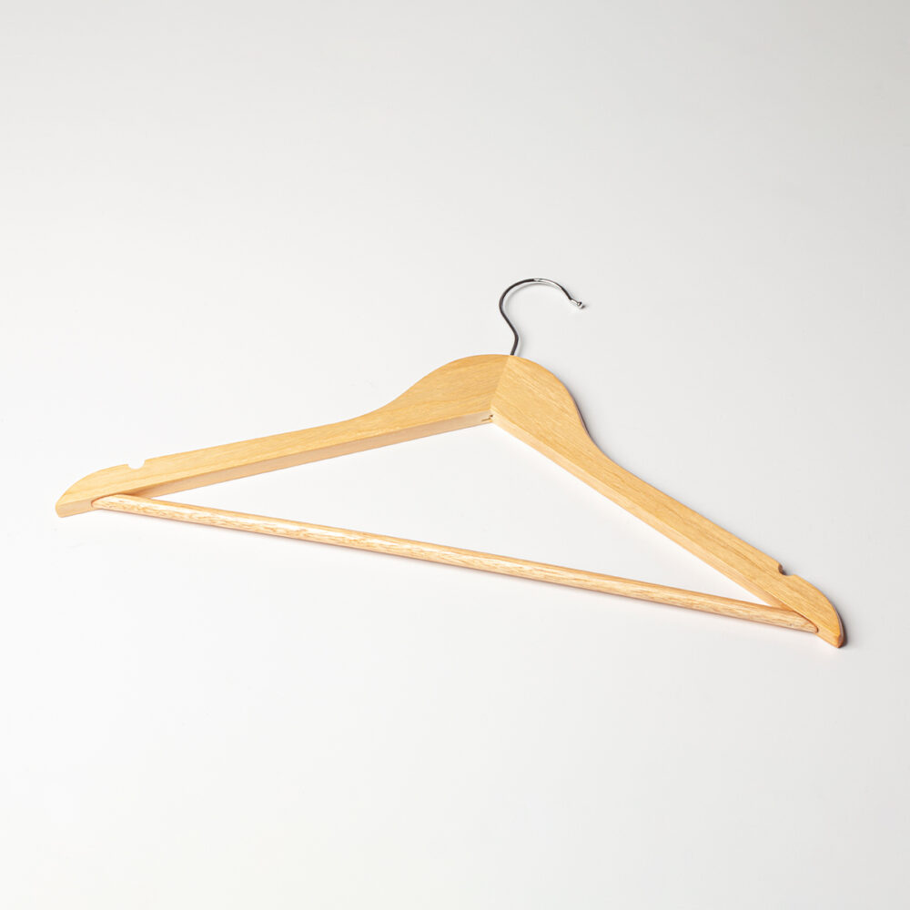 Image of Wooden Coat Hanger - Single