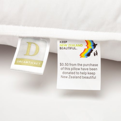 DreamTicket 1000grm Feather & Down Pillow Vendella NZ