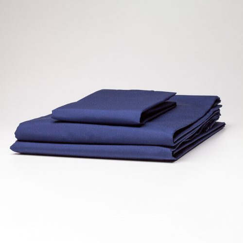 Weavers 220TC Premium Sheeting Flat Navy
