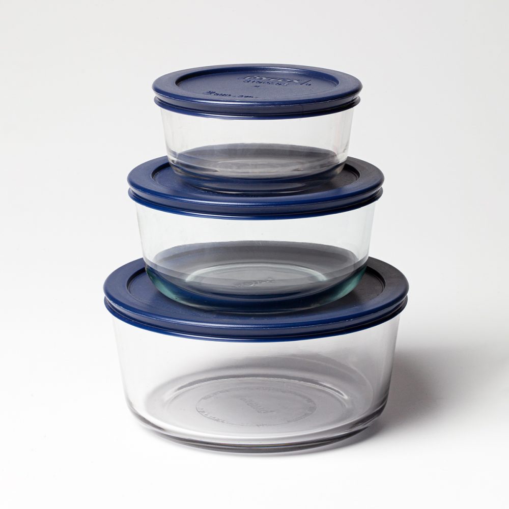 Image of Pyrex Round Bowl with Lid - 470ml
