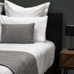 Image of DreamGreen Amora Cushion Cover Charcoal - Oblong