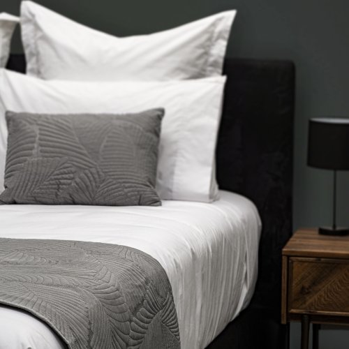 DreamGreen Amora Cushion Cover Charcoal - Oblong