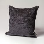 Image of DreamTicket Oxford Square Cushion Cover - Black Sand