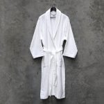 Image of Diamonds Grid Bath Robe 100% Cotton - 1420grm