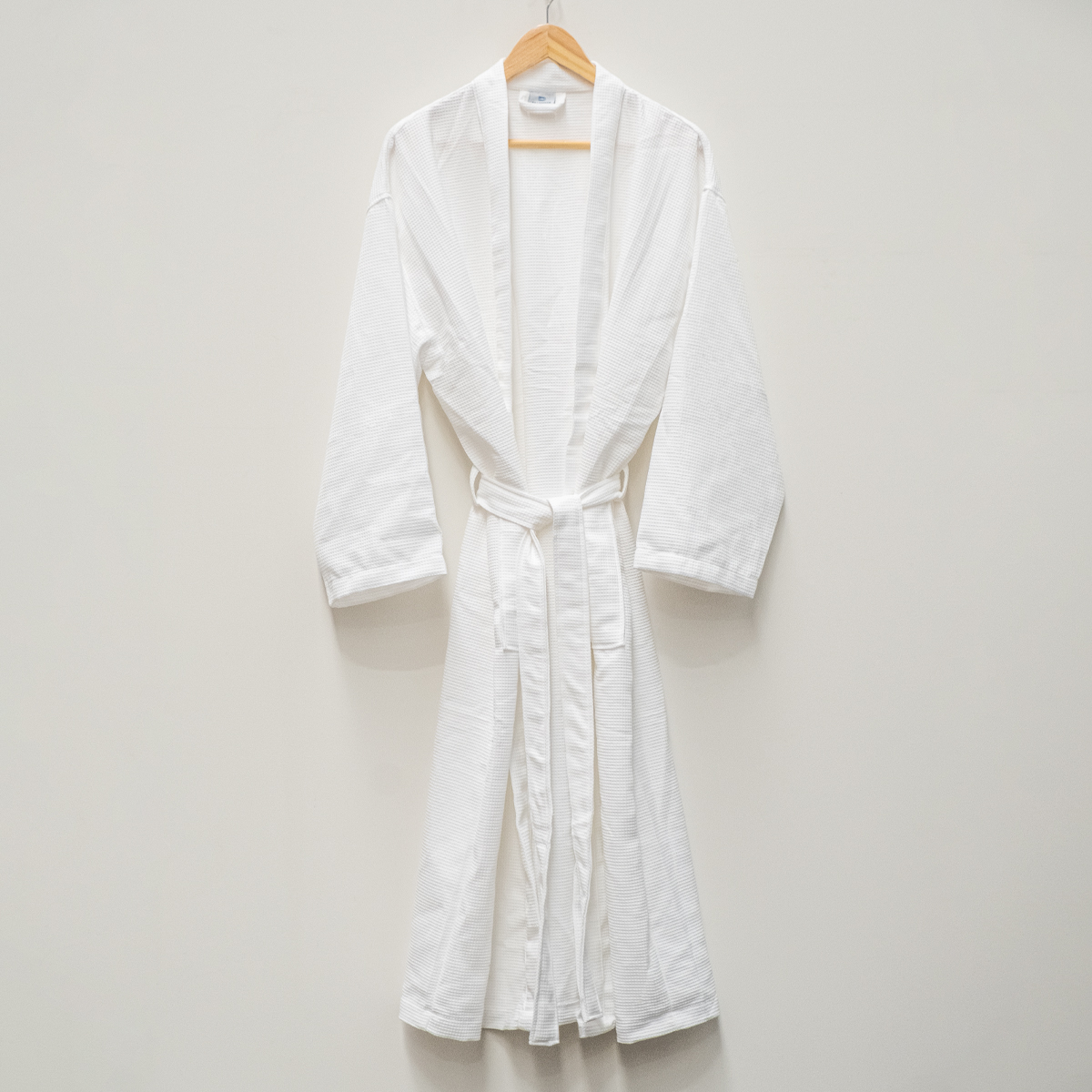 Diamonds Waffle Weave Kimono Bath Robe 750g Vendella NZ