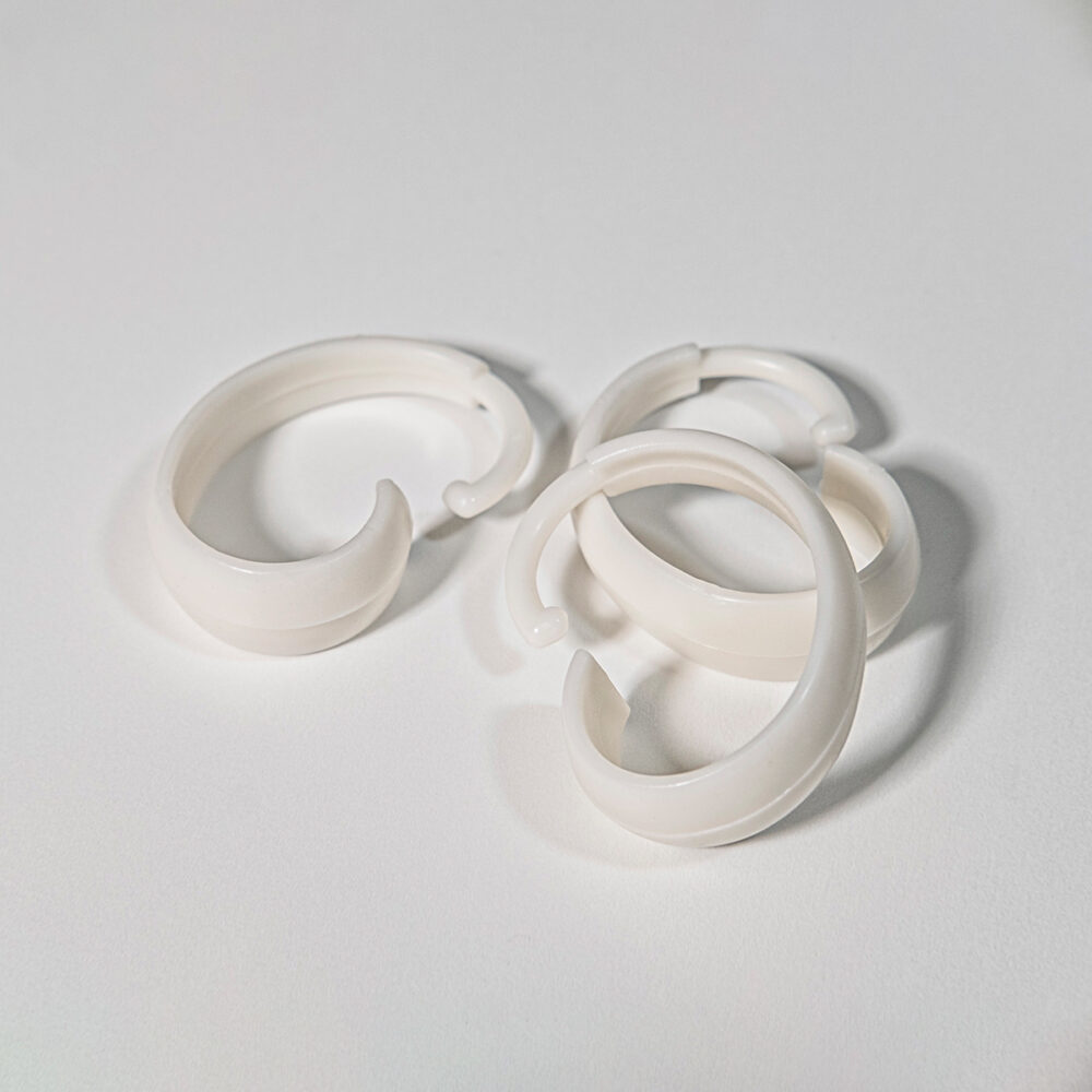 Image of Shower Curtain Hooks - 12pce