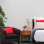 Image of Makers Deluxe Tub Chair Fabric - Black