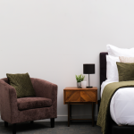 Image of Makers Deluxe Tub Chair Fabric - Chocolate