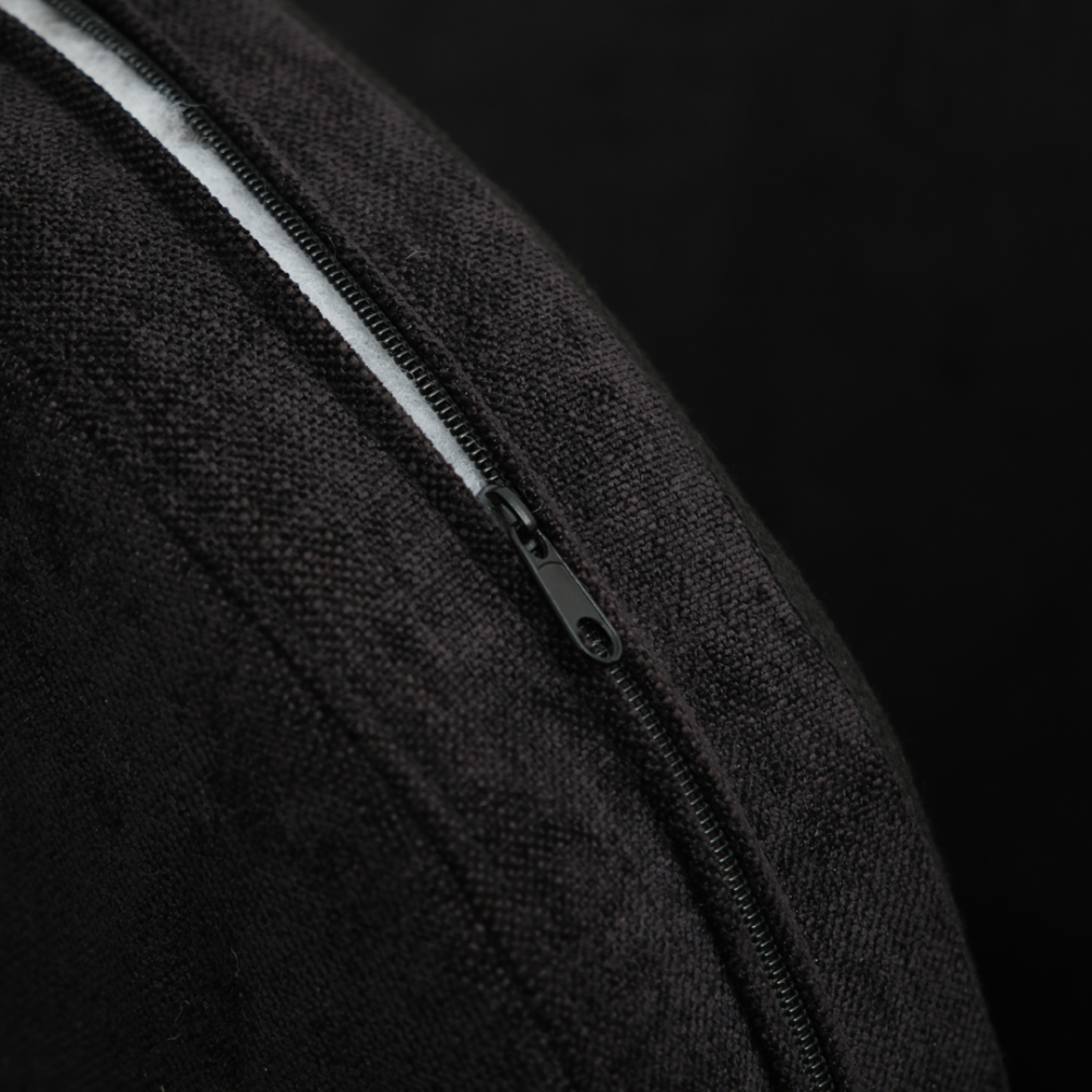 Image of Makers Deluxe Tub Chair Fabric - Black