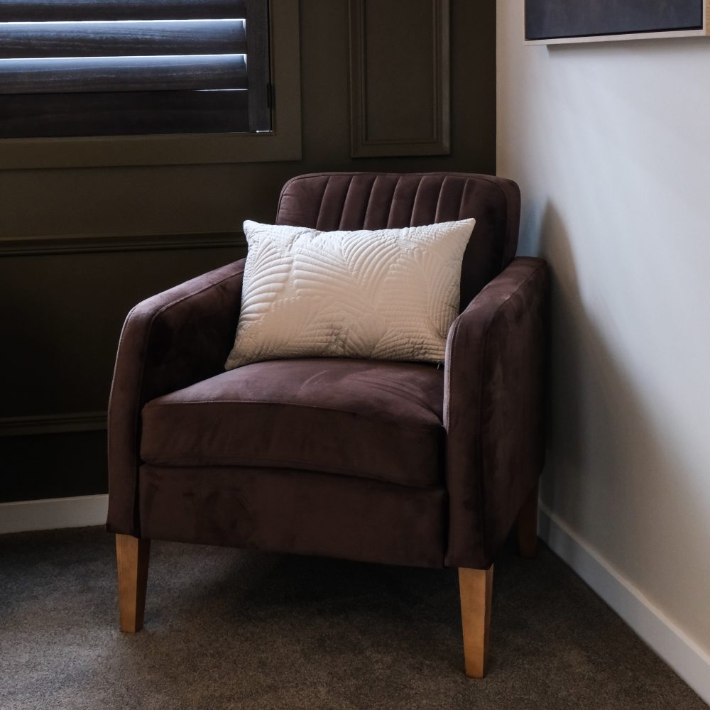 Image of Makers Batten Chair - Chocolate