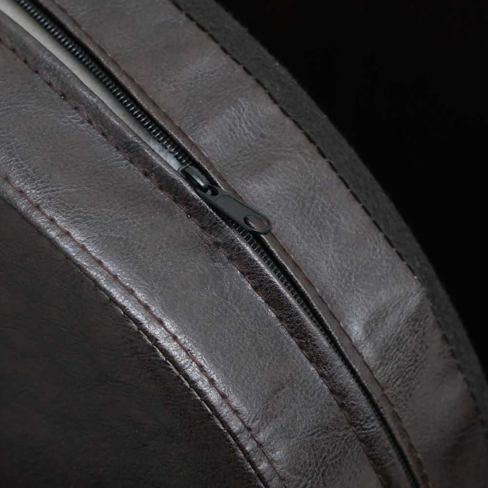 Image of Makers PU Tub Chair - Brown