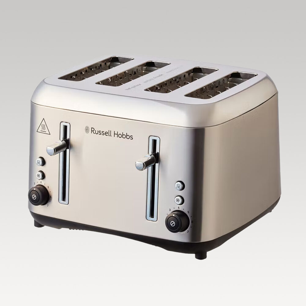 Image of Russell Hobbs Toaster 4 Slice Brushed S/S