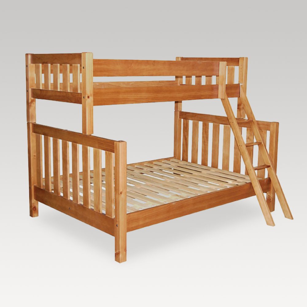 Image of Fraser Wooden Bunk Set - Single over Double