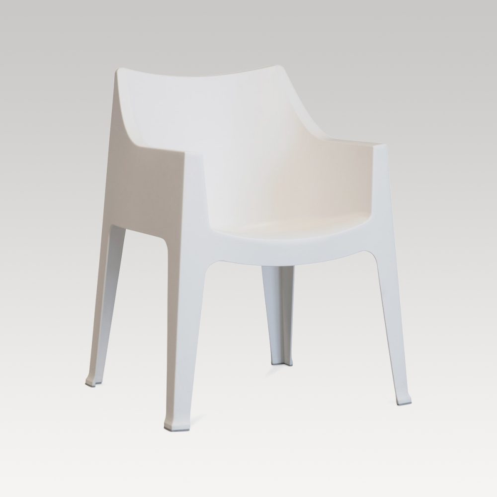 Image of Coco Stackable Outdoor Chair - Linen